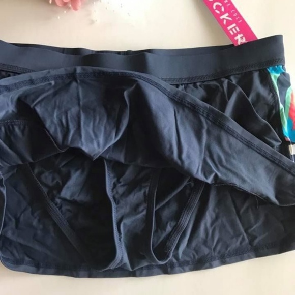 NWT Anne Cole Locker side print swim skirt bottom - Picture 3 of 4